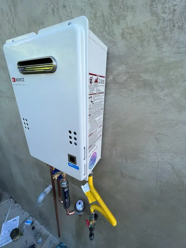 Tankless water heater installation for Four Square Mile homes